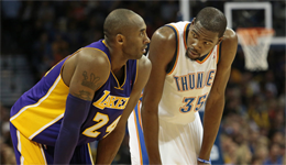 杜兰特称科比最难防 得分能力实在太恐怖