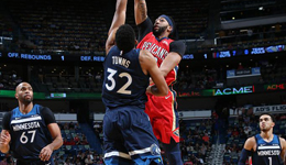 威金斯28+8+5戴维斯17+5被逐 森林狼送鹈鹕2连败