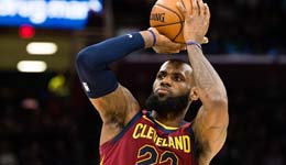 骑士主场破篮网避免连败 詹姆斯30000+8000+8000