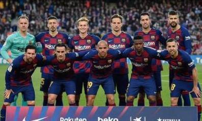 西甲豪门巴塞罗那官方宣布:巴萨一线队降薪70%