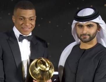 环足奖一览:姆巴佩压梅西获年度最佳 C罗最佳射手