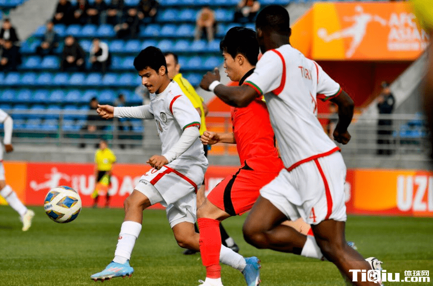 韩国U20大胜国足克星