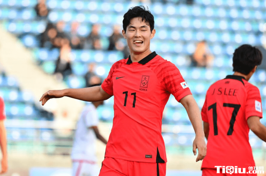 韩国U20大胜国足克星