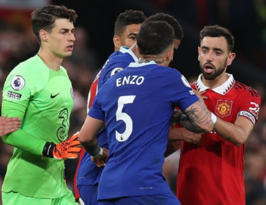 恩佐与曼联球员冲突 曼联锁定下赛季欧冠资格