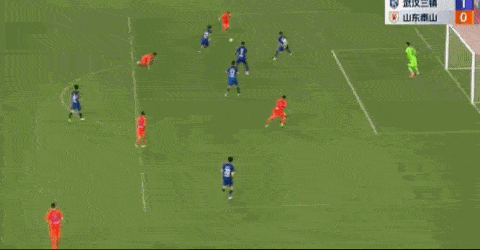 武汉三镇1-1战平山东泰山