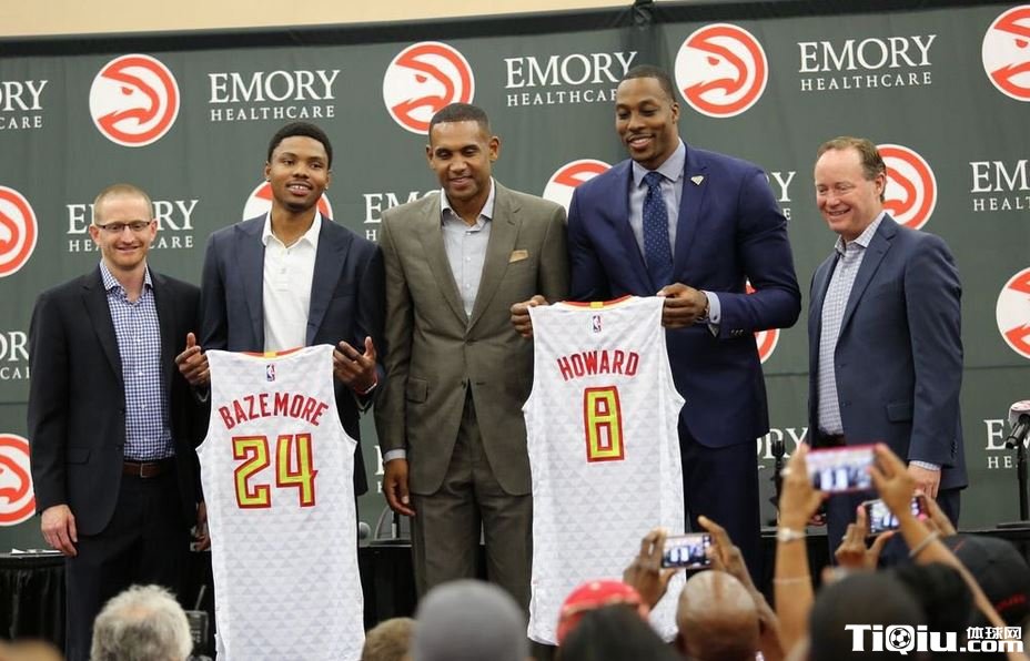 老鹰新赛季祭出双德阵容 霍华德联手施罗德死守内线