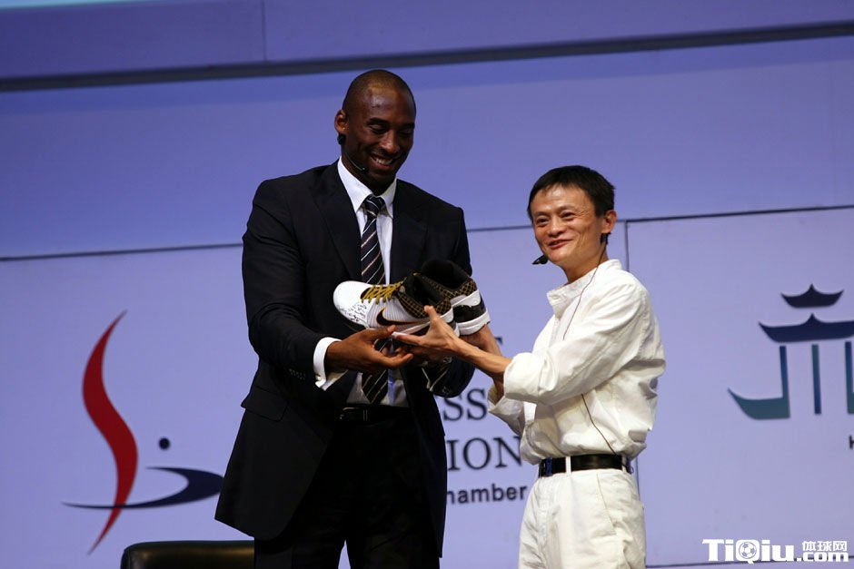 科比与马云对话 马云特邀科比见证双11倒计时