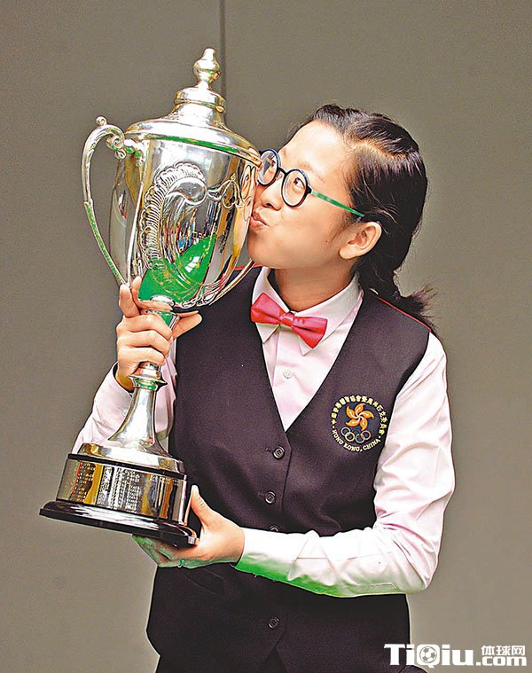吴安仪再次夺冠 成中国史上斯诺克世锦赛冠军第一人