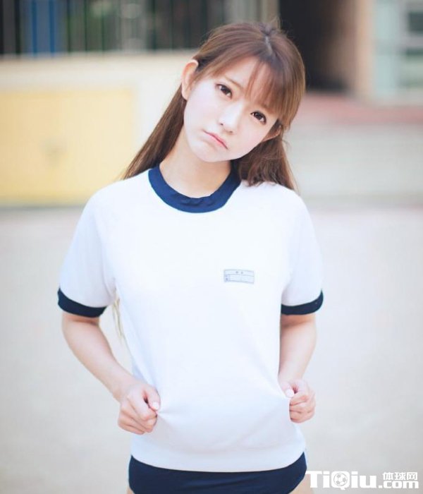 韩国第一美女yurisa运动写真 yurisa清新运动短裤高清图片