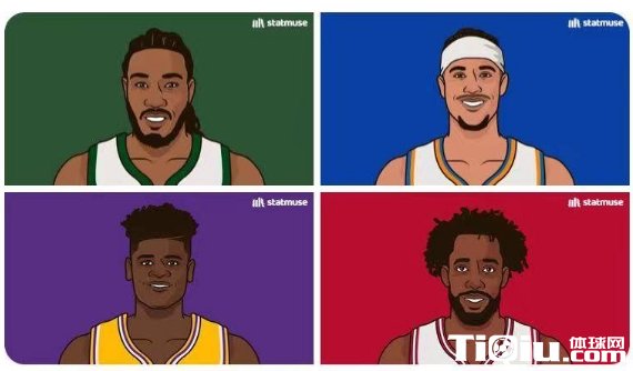 湖人雄鹿尼克斯公牛未尝败绩