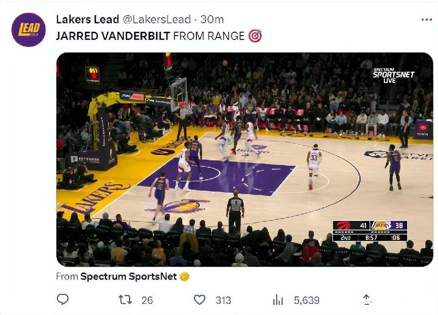 湖人归功于阿彪强硬防守