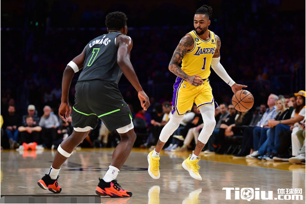 湖人攻坚克难擒杀森林狼