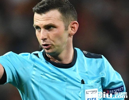 欧冠半决赛第二回合裁判选派