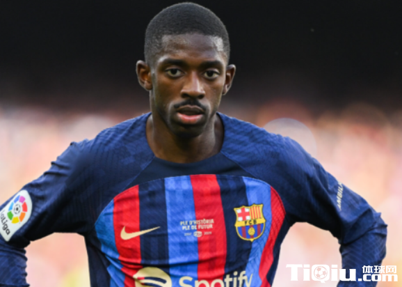 巴萨将与登贝莱续约谈判