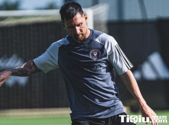 梅西晒迈阿密首训