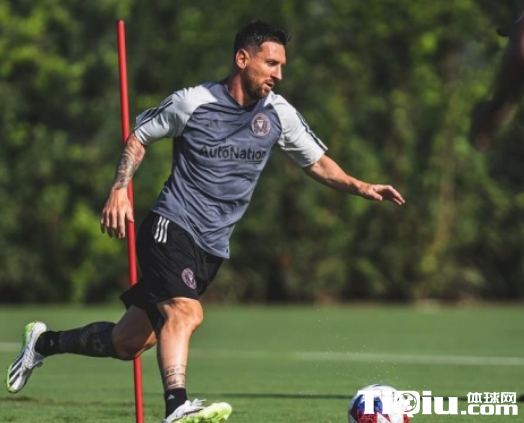 梅西晒迈阿密首训