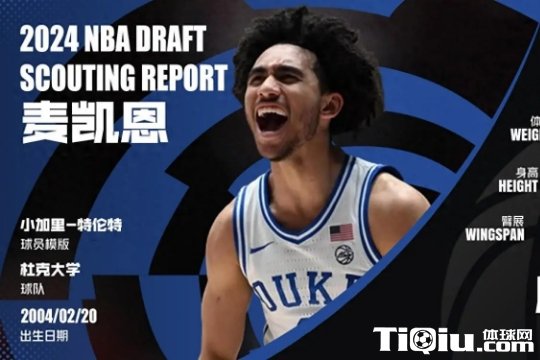 76人用16号签选麦凯恩